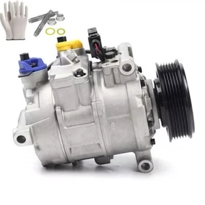 AC Compressor WITH CLUTCH FOR Audi A4 allroad A5 A6 Q3 Quattro Q5 Q7 830260805BJ - Picture 1 of 10