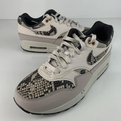 Nike Women's Air Max 1 '87 Snakeskin Light Orewood Brown (HF5338-100) Size 8.5 - Image 1 of 4