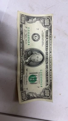 1977 series 100 dollar bill - Image 1 of 4