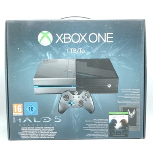 Consola de juegos Xbox One 1 TB Halo 5 Guardians Limited Edition negra/plateada - EMBALAJE ORIGINAL - Imagen 1 de 23