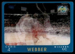 1997-98 UPPER DECK DIAMOND VISION CHRIS WEBBER - Picture 1 of 2