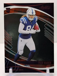 2025 Panini Absolute - Tyler Warren (RC) Red - Bild 1 von 2