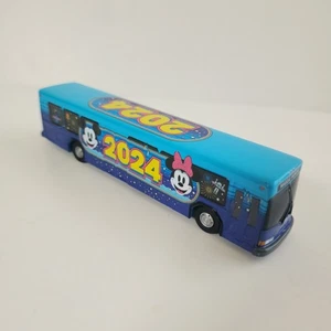 Disney Parks 2024 Transport Bus Diecast Mickey And Minnie Mouse - Picture 1 of 4
