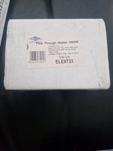 Electruepart ELE9733 1800W Wasser-Durchlauferhitzer für Geschirrspüler Ref.3 - Bild 1 von 4
