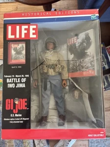 G.I. 2001 Joe Battle of Iwo Jima rivista LIFE NUOVO in scatola 12” US Marine * - Foto 1 di 8