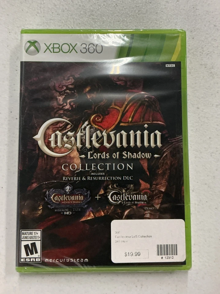 Castlevania Lords of Shadow Collection Xbox 360 Brand New Sealed -- S2G -- - Image 1 of 2