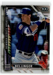 Bowman Chrome Scouts Top 100 2016 actualizaciones Cody Bellinger #BSU-CB Los Ángeles - Imagen 1 de 2