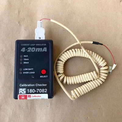 RS 180-7082 CALIBRATION CHECKER AND CURRENT LOOP SIMULATOR - image 1 of 4
