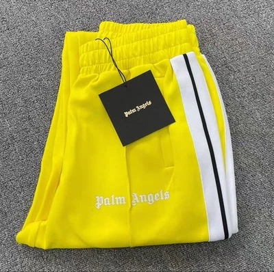 Palm Angels Aesthetic Joggers | Gothic Print Colorful Unisex Track Pants - Image 1 of 4