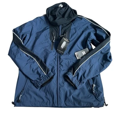 DC Shoe Co Mens Palomar Snowboard Jacket Shell Sz L Blue 15K Waterproof NWT $249 - Image 1 of 4