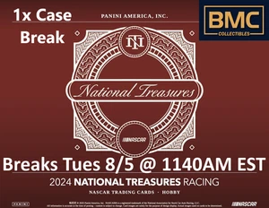 Ty Dillon 2024 Panini National Treasures NASCAR 1x Case Break #34 - Picture 1 of 1