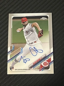 2021 Topps Chrome Tejay Antone Rookie Auto RC Rookie #RA-TA Reds ⚾️🥎 - Picture 1 of 2