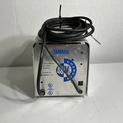 Yamaha 48 Volt Golf Cart Battery Charger Model #SCR481717 Tested Working - Image 1 of 4