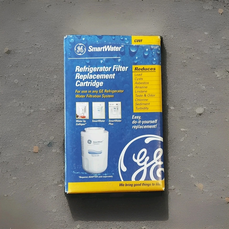 GE GWF Refrigerator Water Filter, Genuine Replacement Filter - Image 1 of 1