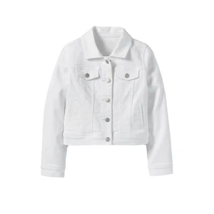 Boys Girls Basic Jean Jacket Kids Casual Denim Coat Classic Outwear - Picture 1 of 3