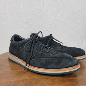 New Balance Herren 1100 Sneaker 9 Schwarz Leder Wildleder Oxford Walking MD1100BK - Bild 1 von 12