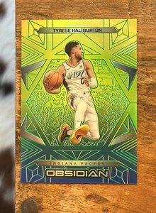 2024-25 Panini Obsidian Tyrese Haliburton Electric Etch Caldera Prizm SP - Bild 1 von 2