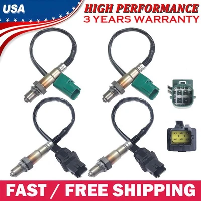 Sensor de oxígeno aguas arriba y aguas abajo 4 piezas para Nissan Armada TITAN INFINITI QX56 Foto 1 de 4
