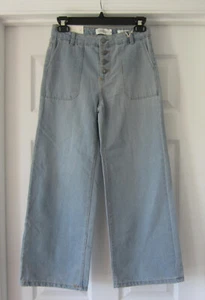 JESSICA SIMPSON Olivia Relaxed Wide Leg Jeans Light Wash, Girls 12 (read below) - Picture 1 of 12