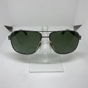 Dolce & Gabbana Sunglasses DG 2122 1188/9A Gray/Green 59-14-140 Aviator *Read* - Picture 1 of 8
