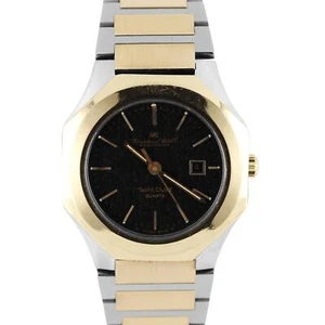 IWC Yacht Club II PAPERS Two-Tone 18k Gold Black 30mm Quartz 4512 Watch BOX - Picture 1 of 9