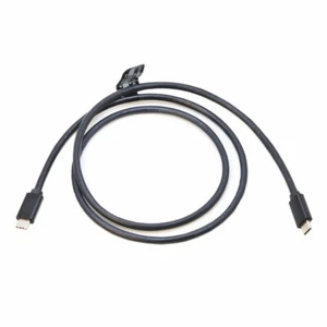 Genuine USB Type C Cable Cord 1m for HP G5 Dock Station USB 3.1 Gen 2 10G 4K 60W - Picture 1 of 6