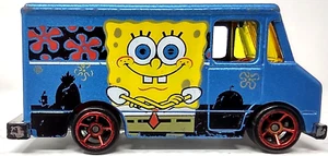 SpongeBob SquarePants Hot Wheels 1976 Order Up Van Mattel 2012 - Picture 1 of 6