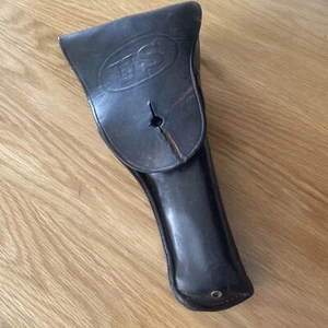 WW1 / WWI U. S. 1911 Holster Marked 1918 A G crack on front and no button - Picture 1 of 9