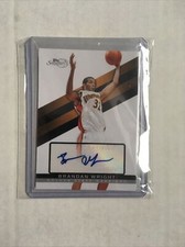 brandan wright topps signature 2008-09 auto 173/3645 nba panini warriors Tsa-bw
