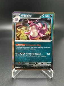 Nidoking 034/165 - escarlata y violeta - 151 - jcc Pokémon - Imagen 1 de 2