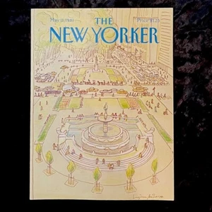 May 11, 1981~~~The New Yorker~~~COVER ONLY~~~by🐇Eugene Mihaesco~~~VERY GOOD - Picture 1 of 3