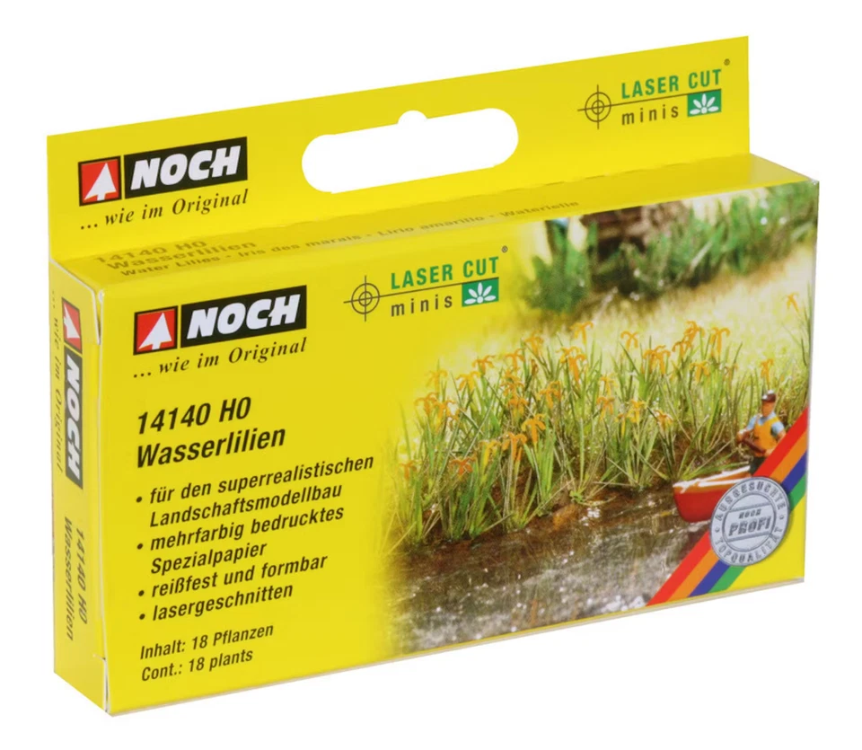 Still 14140 Water Lilies serie corte láser, 10 piezas Escala H0 1:87 Foto 1 de 1