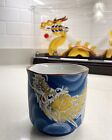 Asian Hand painted Yunomi Dragon Mug Cup