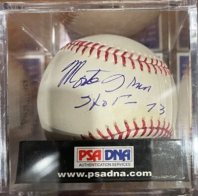 GEM MINT Monte Irvin Single Signed Baseball PSA GRADED 10 Hall of Fame  - Image 1 of 2