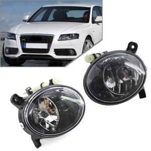 Pair Front Bumper Fog Lamp Light For Audi Allroad 2013-2014 & A4 S4 A6 S6 Q5 SQ5 - Picture 1 of 10