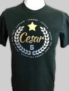 Cesar 1967 Lisbon Lion Billy McNeill (Bottle Green To 5XL) Celtic Glasgow Bhoys - Imagen 1 de 1