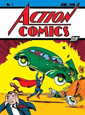 Action Comics #1 Golden Age Sized Facsimile Edition Cover A Joe Shuster