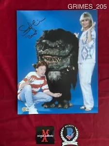 SCOTT GRIMES AUTOGRAPHED SIGNED 11x14 PHOTO! CRITTERS! BRAD BROWN! BECKETT COA! - Picture 1 of 1