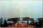 Croix Oblate Notre-Dame de Fatima Sanctuaire Bar Port ME Carte Postale Vintage A56