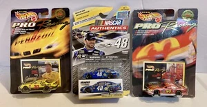 Hot Wheels Mattel (Nascar Pro Racing) Die Cast Lot x3 - Picture 1 of 2
