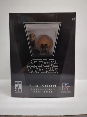 Mini busto colecionável Star Wars Plo Koon 1590/4500 gigante suave MS3 - Imagem 1 de 4