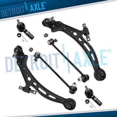 6pc Front Suspension Control Arm Tierod for 1997 - 2001 Toyota Camry 2.2L 3.0L - Image 1 of 4