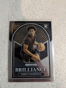2023-24 Panini Prizm Draft Brilliance #11 Amen Thompson RC ELITE!