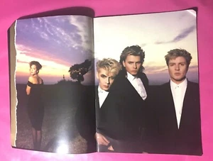 LG Vtg DURAN DURAN Tour book World Tour 1987 Booklet Program Strange Behaviour - Picture 1 of 10
