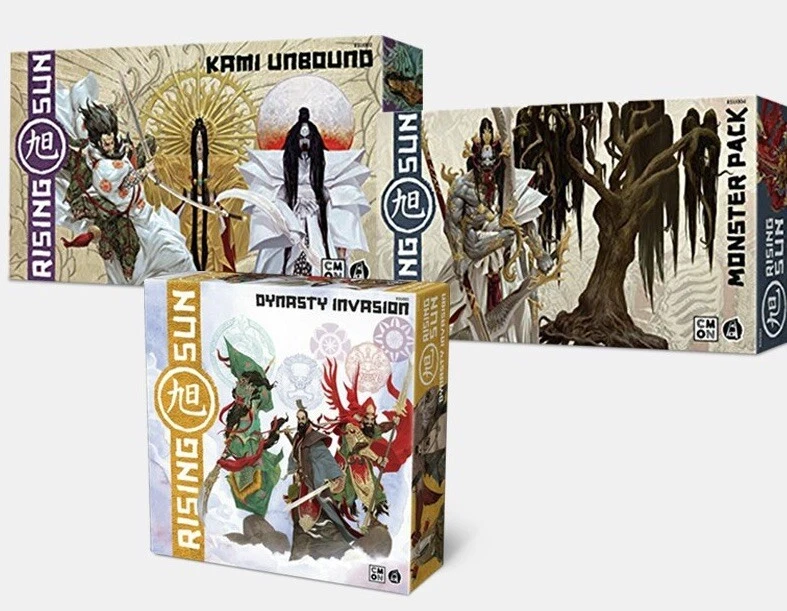 Rising Sun Game Expansions / Monster & Kami Unbound Packs & Dynasty Invasion - Image 1 of 1