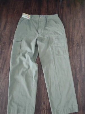 Daniel Cremieux Collection Mens Field Cargo Tactical Pants Green A37x31 Tag38x32 - Image 1 of 4