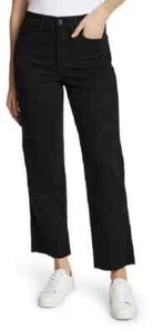 Neu Social Standard by Sanctuary Damenjeans hoher Bund gerade Größe 10 schwarz - Bild 1 von 11