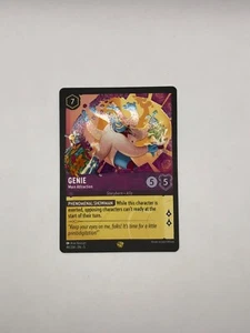 Disney Lorcana Shimmering Skies - Genio atracción principal legendaria 49/204 sin lámina - Imagen 1 de 2
