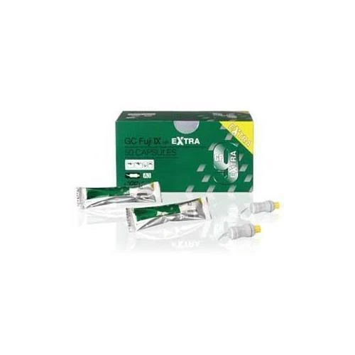 GC 002536 Fuji IX GP Extra Glass Ionomer Restorative Cement Capsules A3 50/Pk - Image 1 of 1