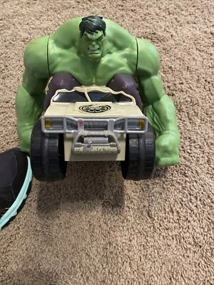 Hulk Smash RC Jeep Jakks Marvel Avengers XPV No Remote - Image 1 of 4